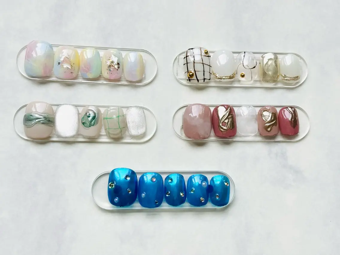 ネイル ニュアンスネイル olu sakakuraのネイルデザイン