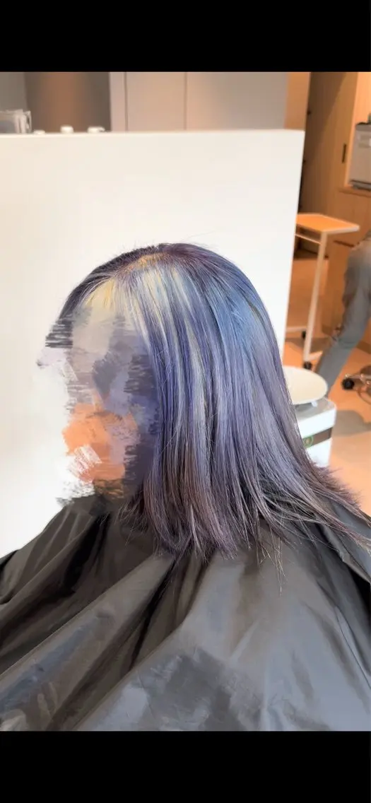 ミディアム カラー デザインカラー ヘアカラー 💎Dia/響🌍 メンズカット/カラーのヘアスタイル