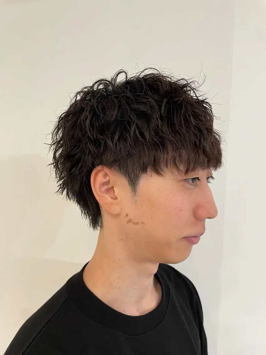 メンズ 三田 真穂のヘアスタイル