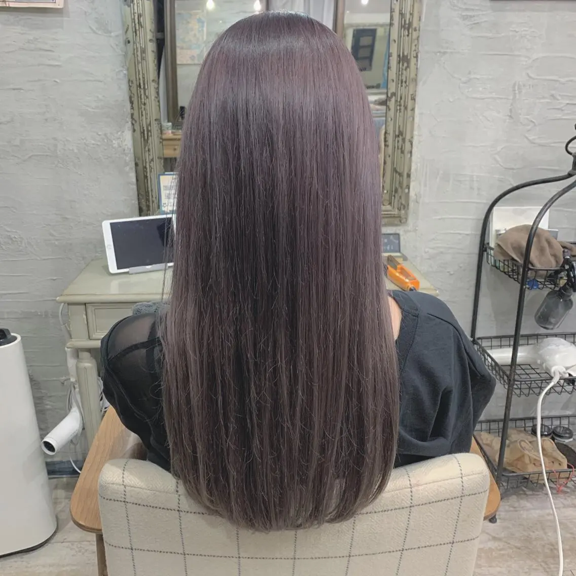ロング ヘアカラー 新宿/髪質改善 /透け感/Sotaのヘアスタイル