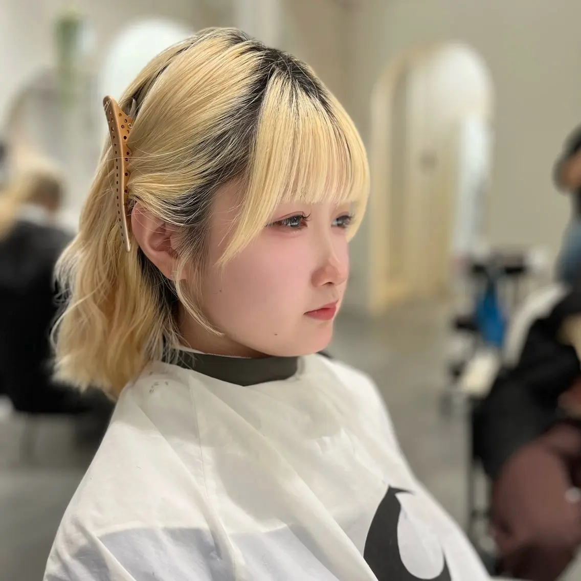 ロング カラー カット カラーモデル募集中 ‎🤍AMANE🤍のヘアスタイル