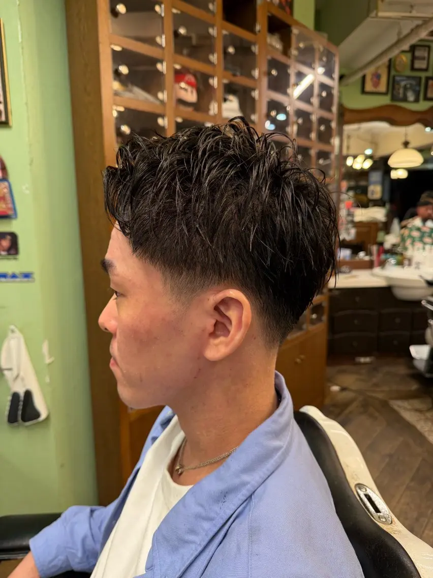 メンズ 山中 束真のヘアスタイル