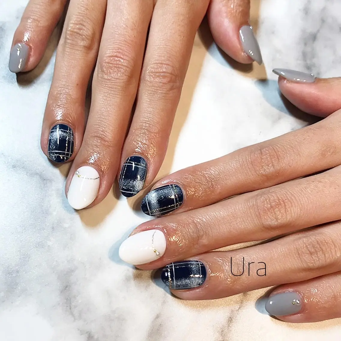 ネイル ハンドネイル UrakoNail 《nail》のネイルデザイン