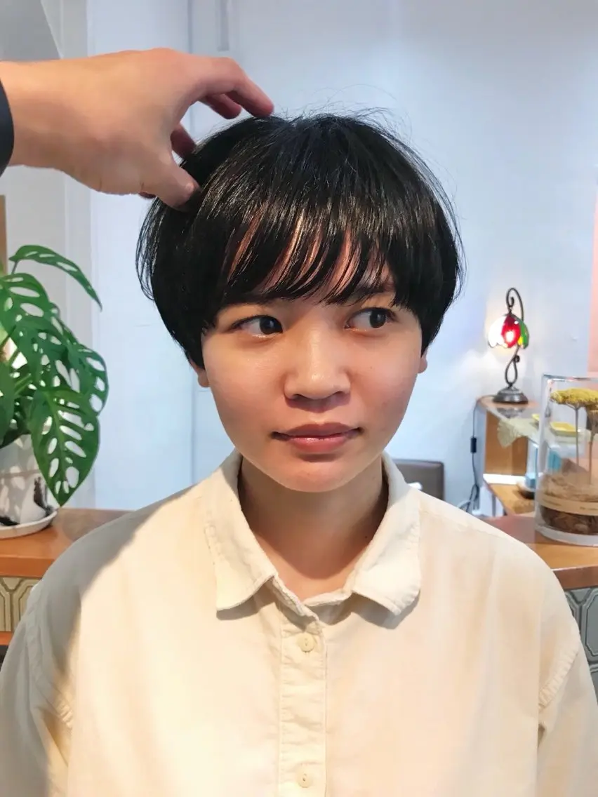 ショート ショートヘア Yim.hair RYUのヘアスタイル