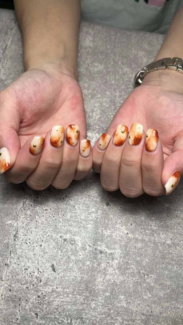 ネイル ストーンネイル _______ SAKI NAIL.のネイルデザイン