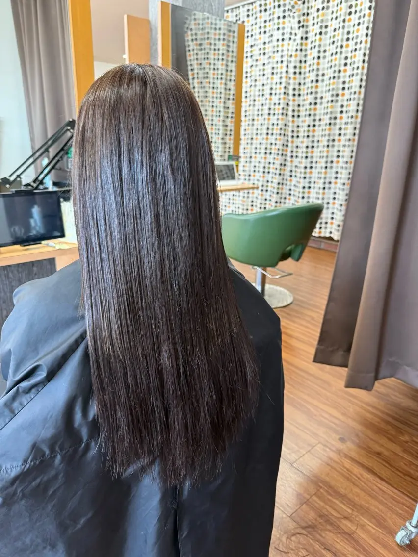 ロング カラー エクステ 髪質改善カラー/ KONATSUのヘアスタイル