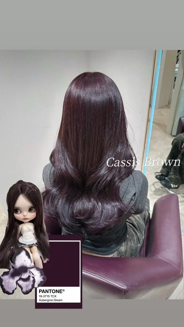 カラー LOUIMADNA Haruna️️꙳⟡のヘアスタイル
