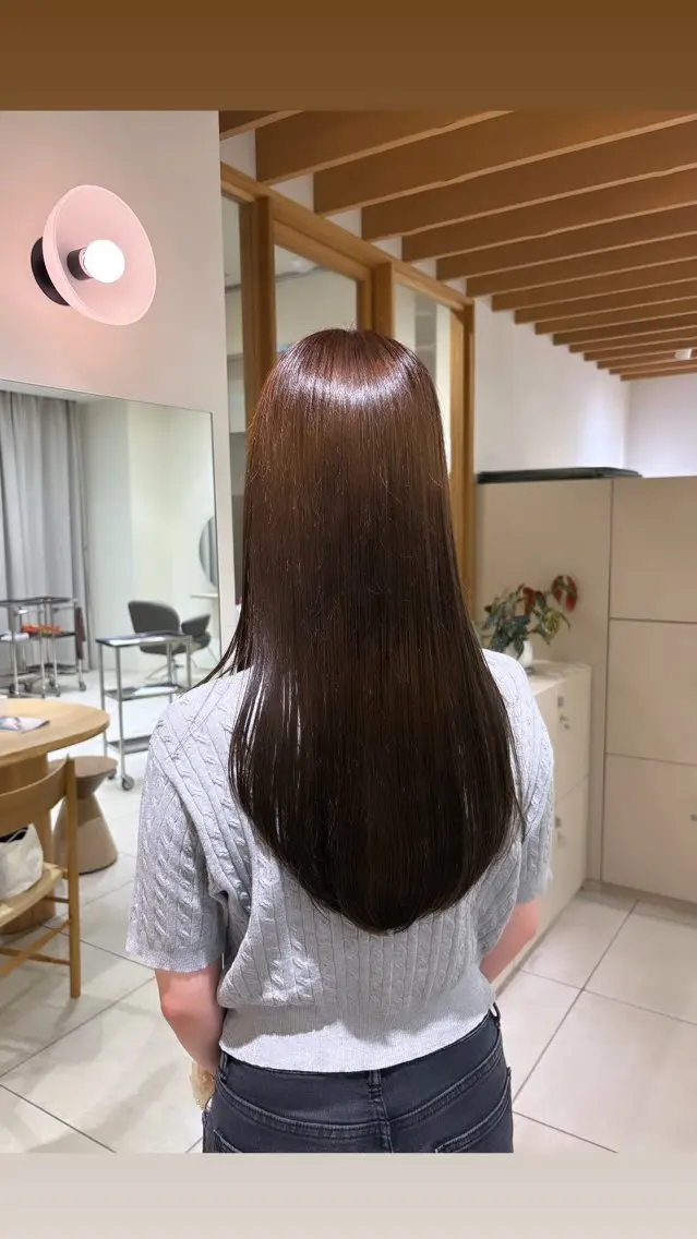 ロング カラー カラーモデル/ 矢場町/リリカのヘアスタイル