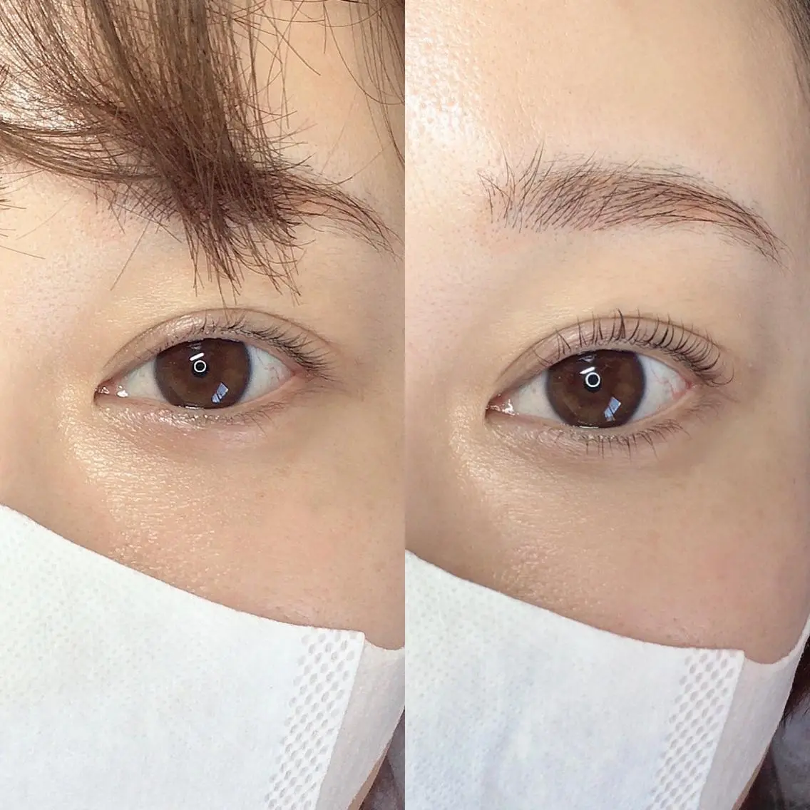 マツエク・マツパ 一重×まつ毛パーマ マツパ 吉野 京子のマツエク・マツパデザイン