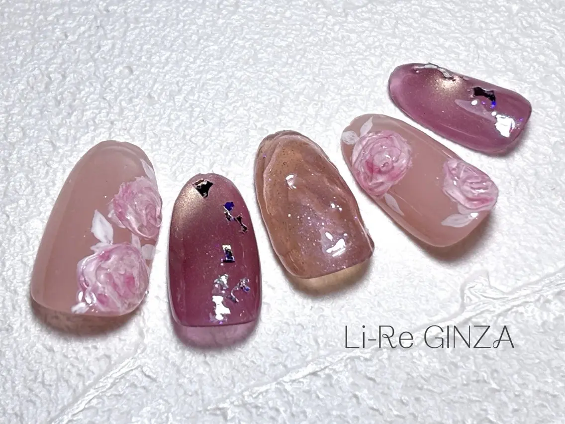 ネイル ハンドネイル Li-Re GINZAのネイルデザイン