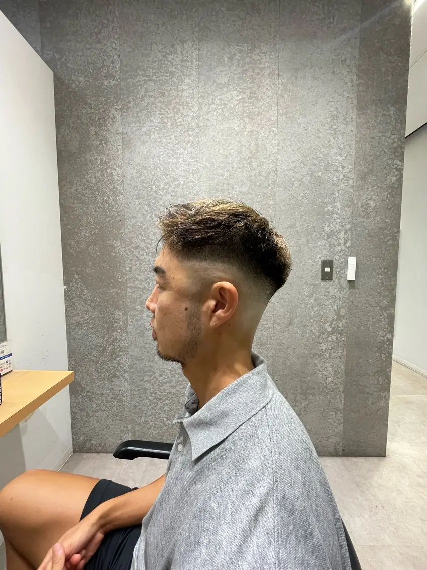 メンズ カット 萩森 龍也のヘアスタイル