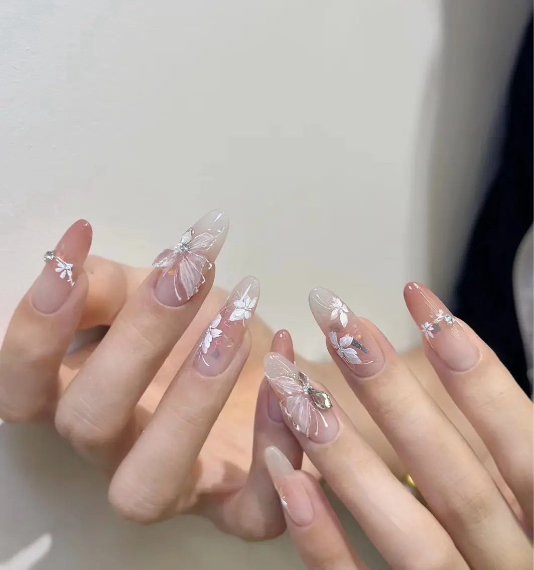 ネイル アートネイル ワンホンネイル BabyYouMi nailのネイルデザイン