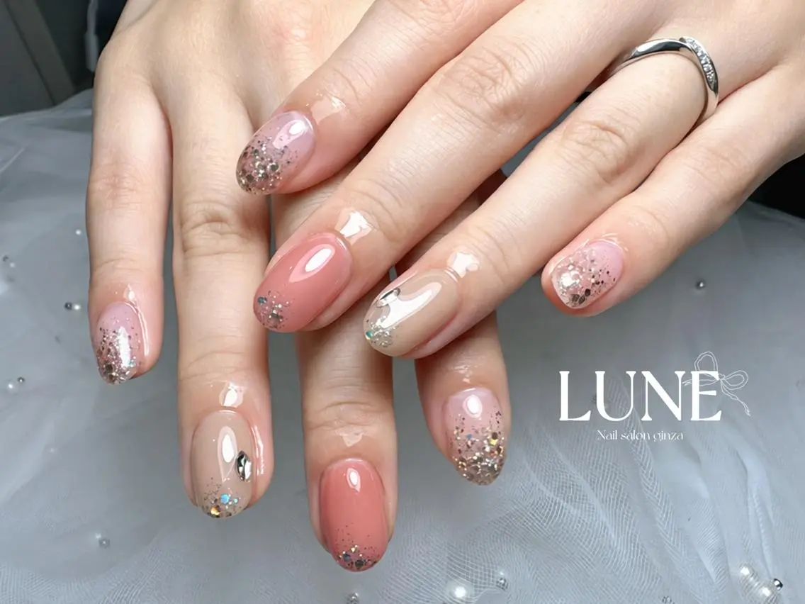 ネイル ハンドネイル LUNE 銀座 Miyu✨のネイルデザイン