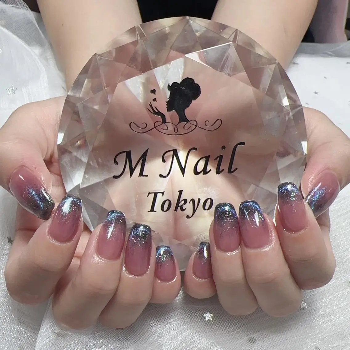 ネイル アートネイル チークネイル フラッシュネイル ハート キラキラネイル ✨M Nail✨池袋 パラジェル取扱店①のネイルデザイン