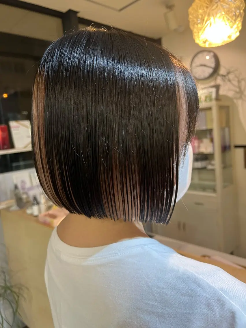 ショート ボブ yuuna. 🪽のヘアスタイル