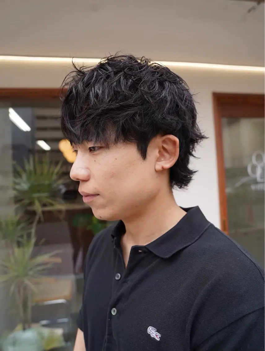 カラー パーマ メンズ カット 縮毛矯正 縮毛矯正モデル募集中 SORAのヘアスタイル