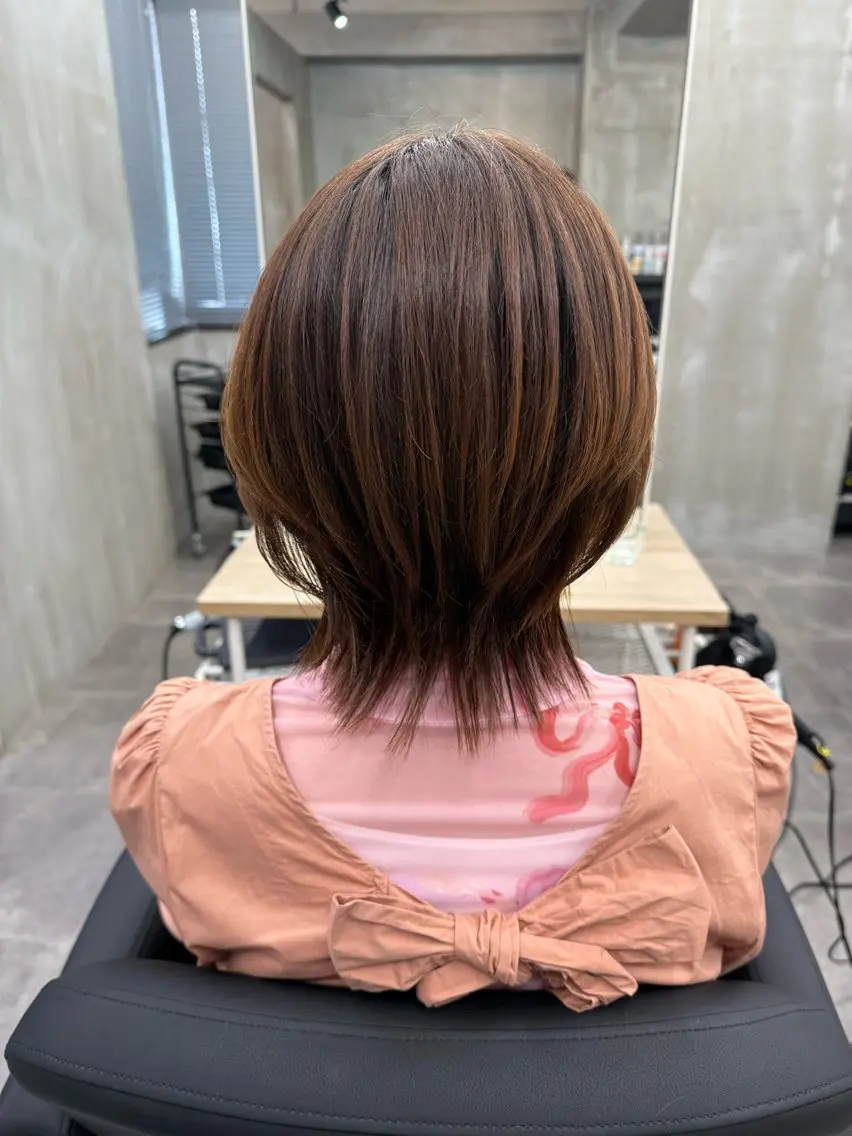 ショート ウルフカット カット M CHIHIROのヘアスタイル