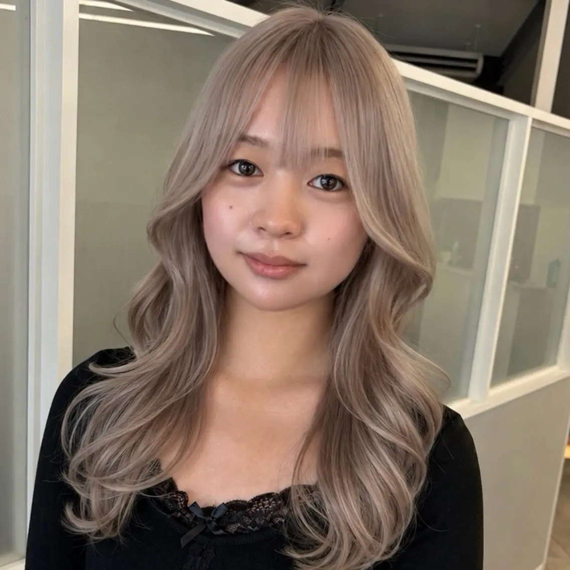 セミロング レイヤーカット カット ヘアカラー トリートメント 【レイヤー×透明感 カラー】mayaのヘアスタイル