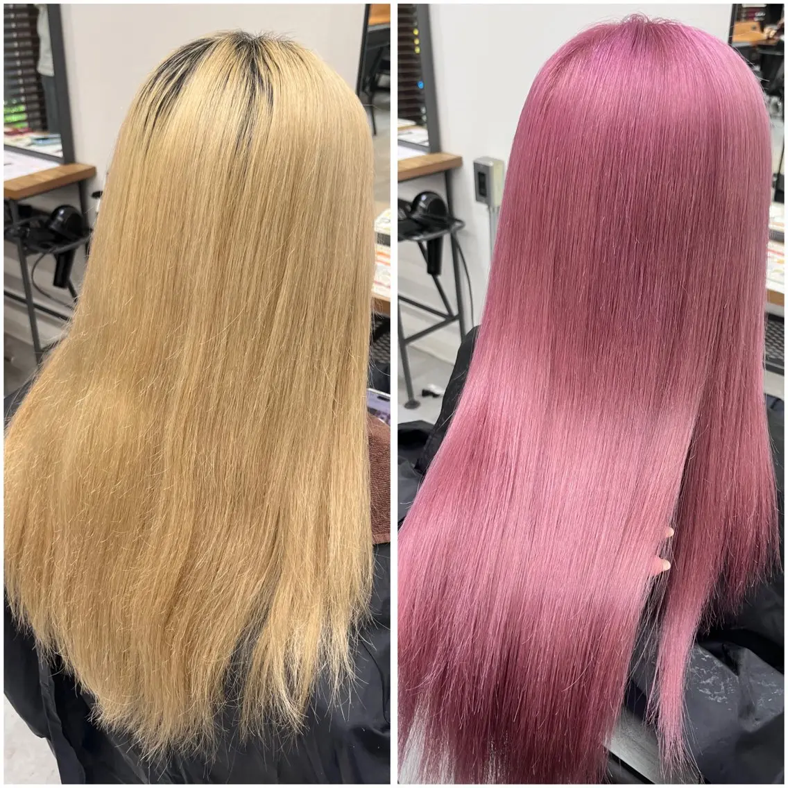 セミロング カラー ヘアカラー トリートメント MAKO ❤️‍🔥NEXTのヘアスタイル