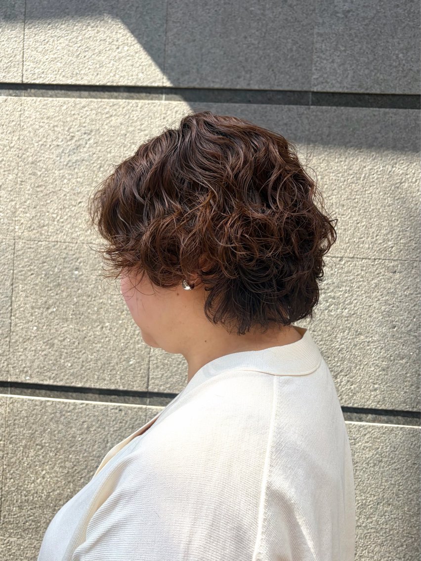 パーマ パーマ hana/ボブ/ 縮毛矯正⋆*のヘアスタイル