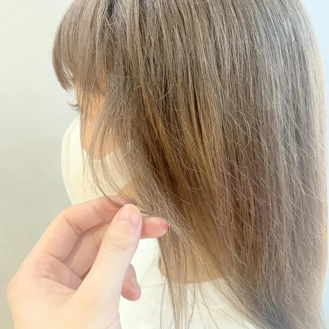 ミディアム 土佐 優奈のヘアスタイル