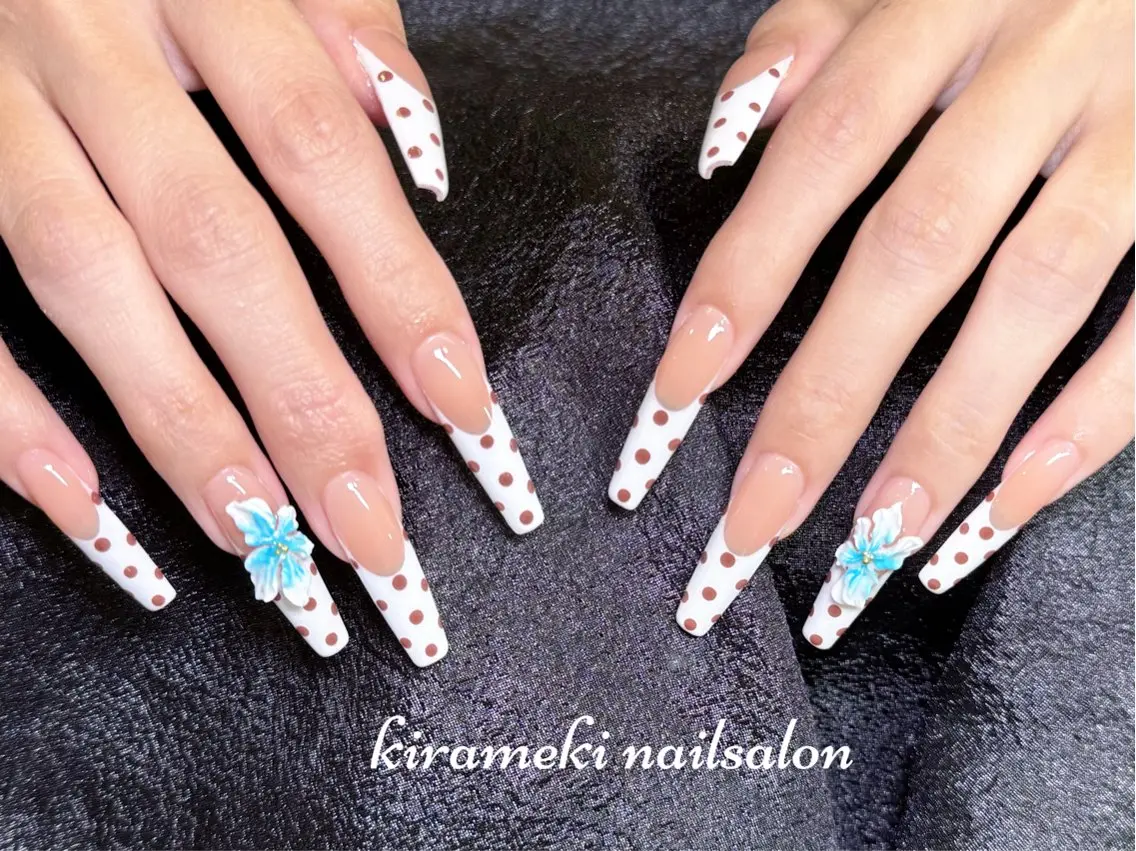 ロング ハンドネイル kirameki nail salonのネイルデザイン