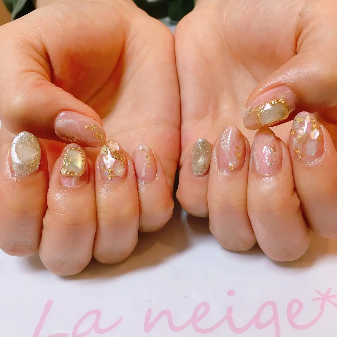 ネイル La neige* yuki 🐩🌙のネイルデザイン