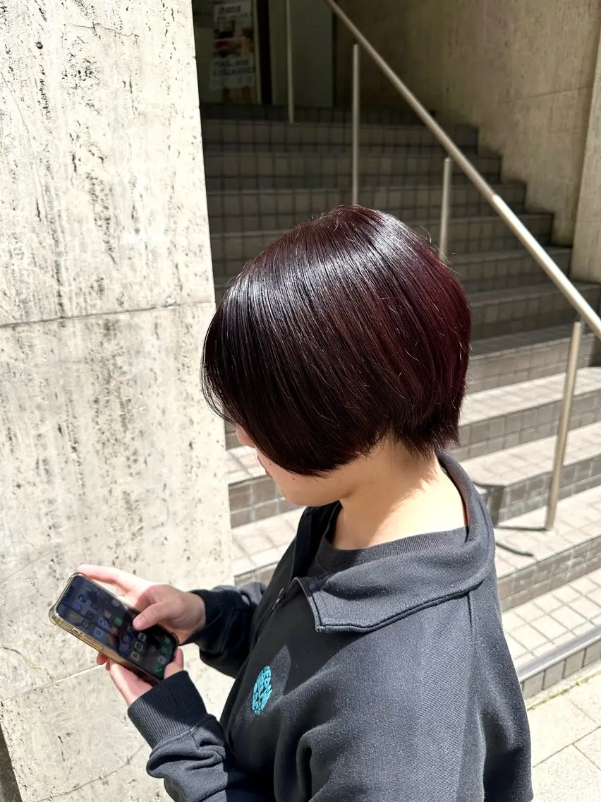 ショート キクチ マナのヘアスタイル