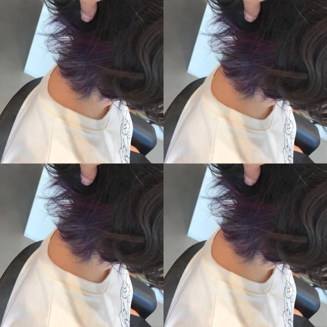 ショート カラー ユニコーンカラー 大久保 隆蔵のヘアスタイル