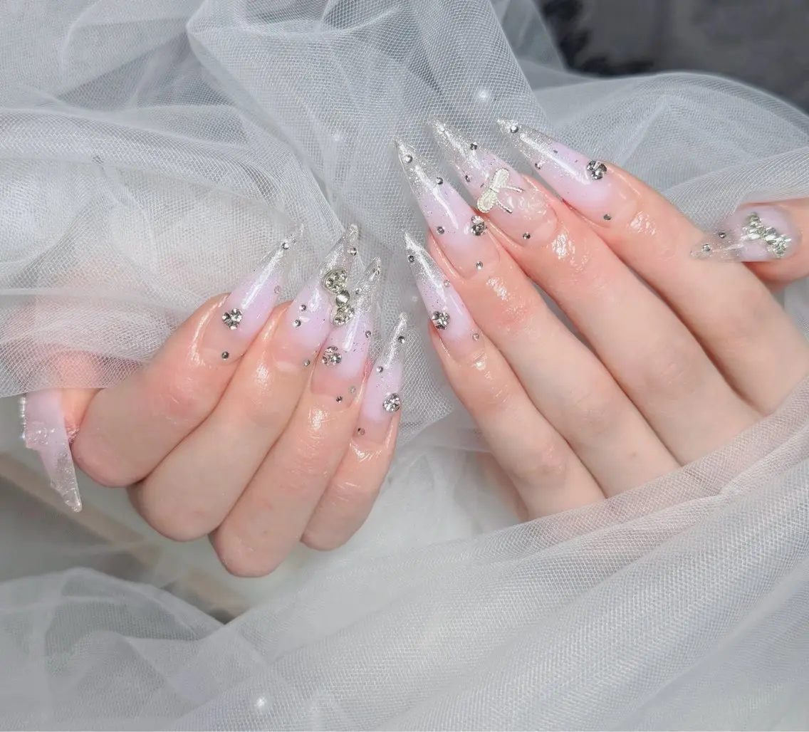 ネイル アートネイル フレンチネイル ジェルネイル 韓国ネイル マグネットネイル ハンドネイル Lenie Nail Okuboのネイルデザイン