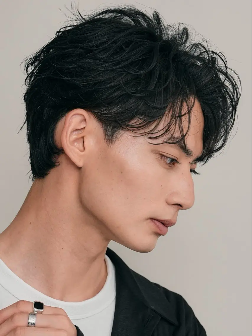 ショート パーマ カット パーマ クドウレイ fifth神南のヘアスタイル