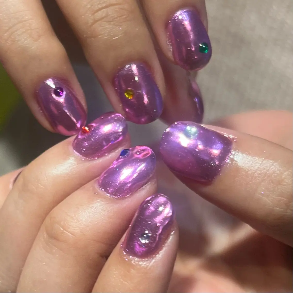 ネイル ハンドネイル Hata nail 🎀個性派ニュアンスのネイルデザイン