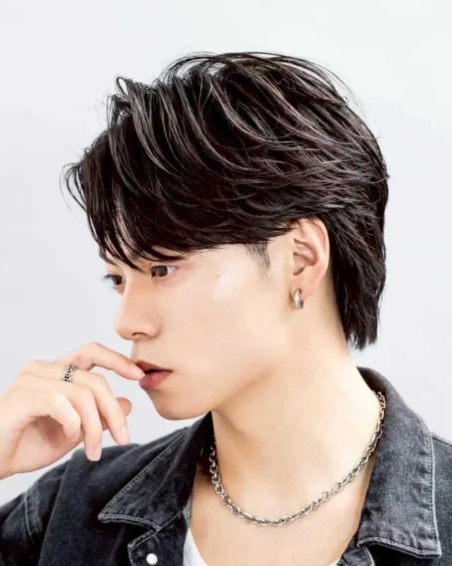ショート パーマ メンズ 似合わせカット 内山｜ メンズの垢抜けヘアのヘアスタイル