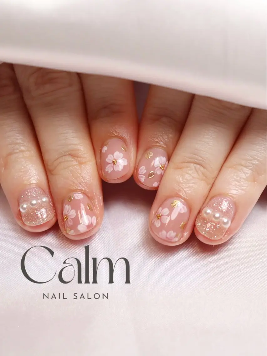 ネイル Calmnail 武蔵小山のネイルデザイン