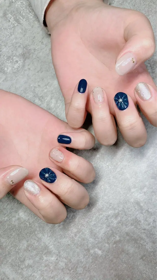 ネイル ハンドネイル ハンドケア shino🌟 痛ネイルのネイルデザイン