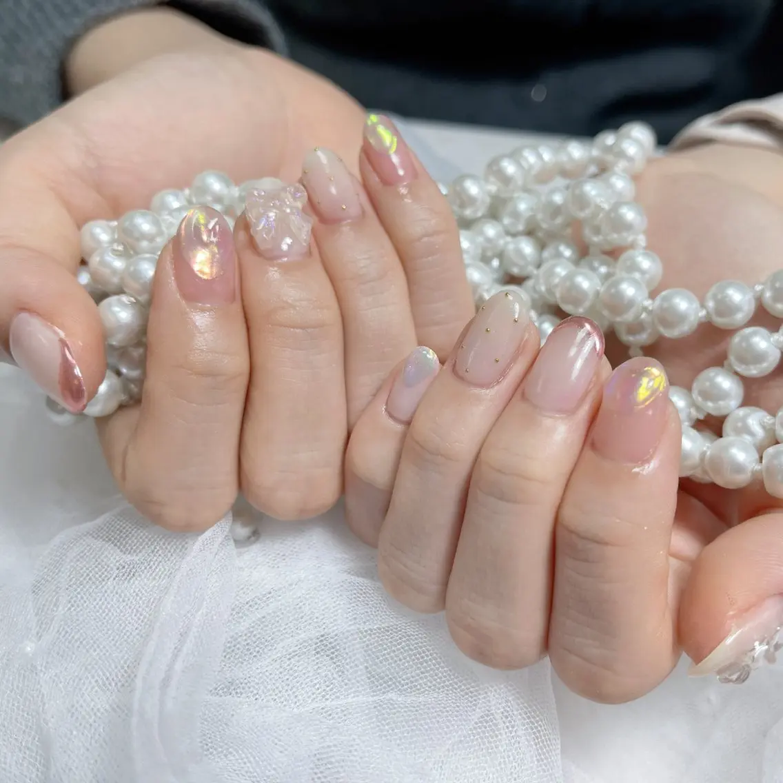 ネイル 🎀ネイルサロン エクラYUI🎀のネイルデザイン
