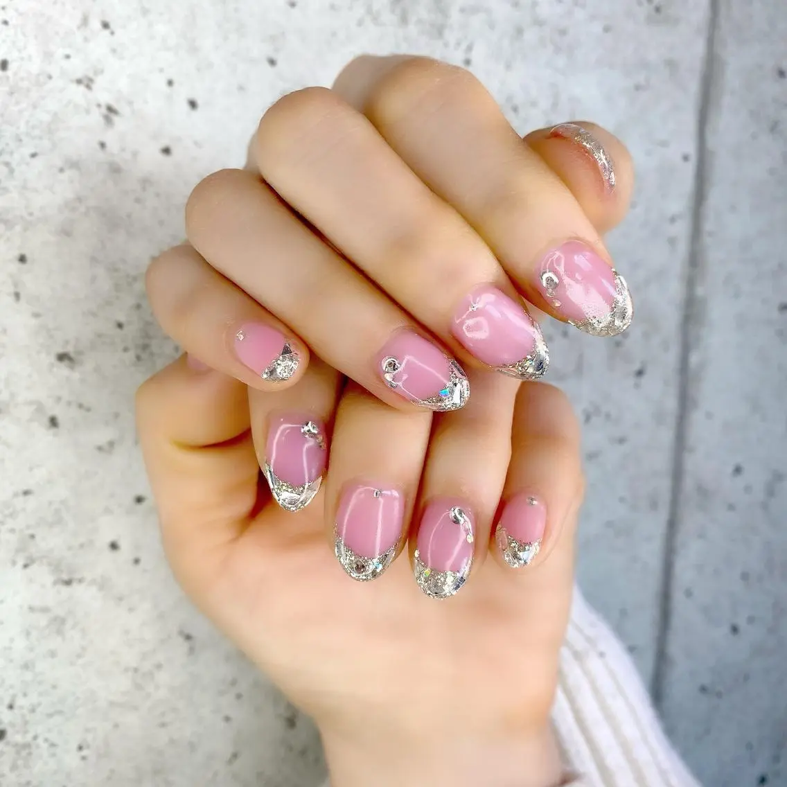 ミディアム カラー パーマ ヘアアレンジ メンズ キッズ ネイル マツエク・マツパ アイブロウ ハンドネイル Salon Ｋのネイルデザイン