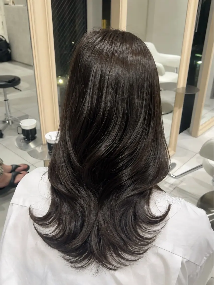 カラー 艶カラー🥣🫧 ZACC銀座/はるかのヘアスタイル