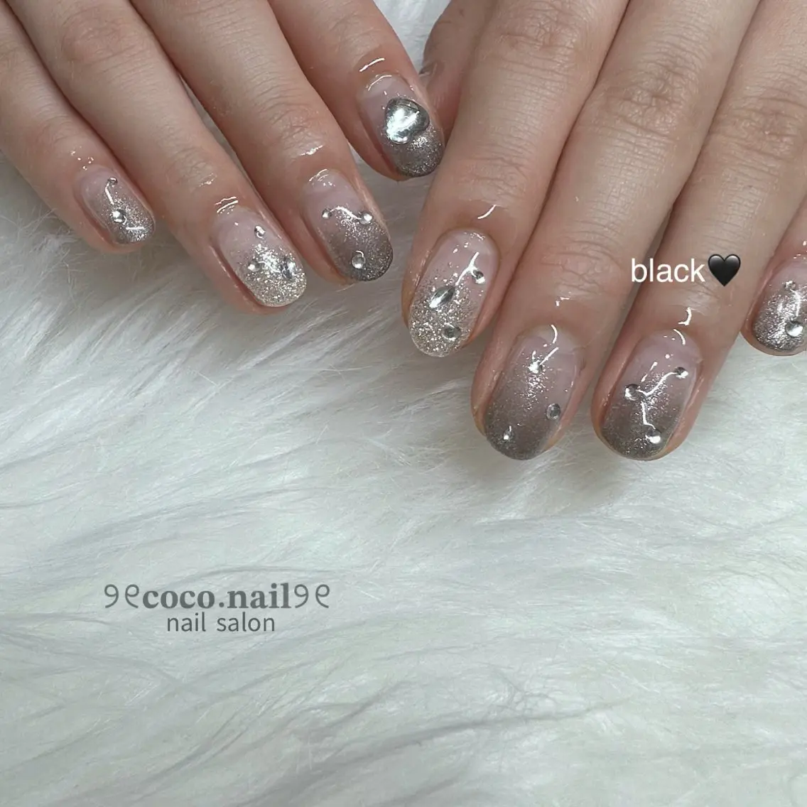 ネイル lili.nail y2k/長さ出しのネイルデザイン