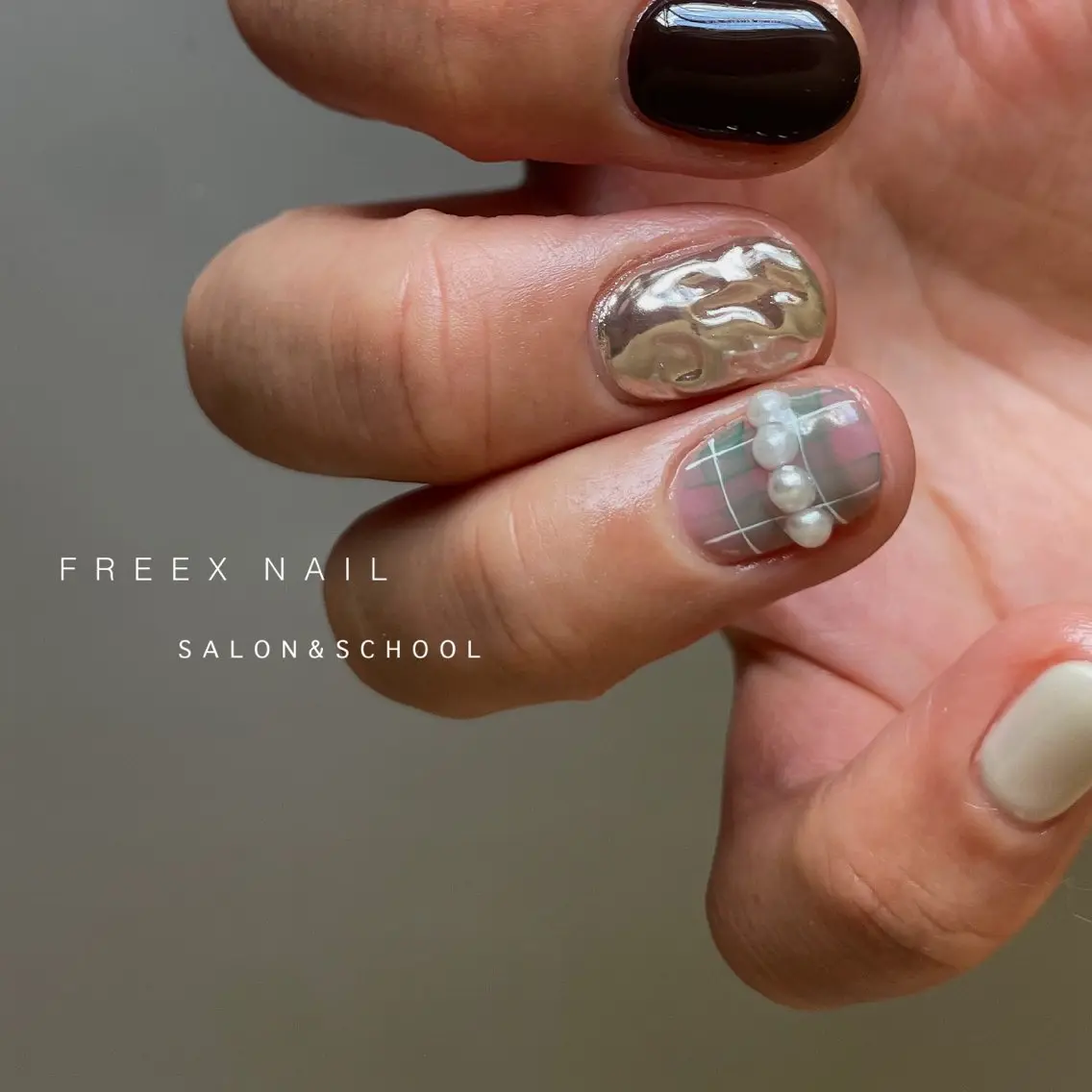 ネイル ハンドネイル ハンドケア freex nail /ニュアンス/個性派のネイルデザイン