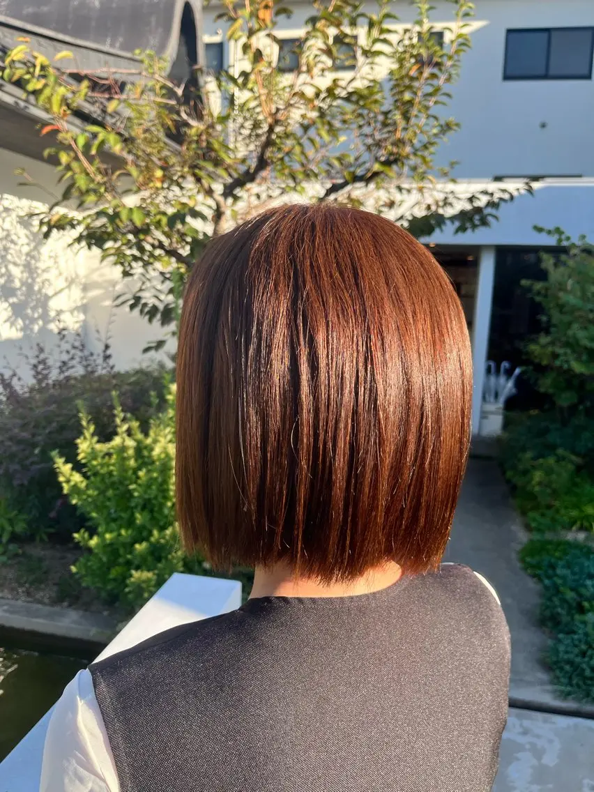 ミディアム カラー 大瀬 敬子🌿のヘアスタイル