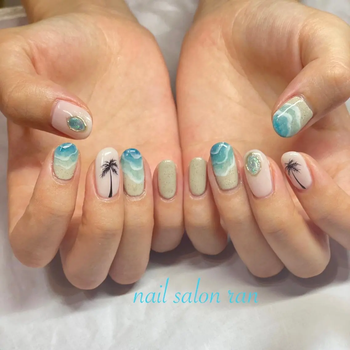 ネイル アートネイル ハンドネイル ハンドケア nailsalon ranのネイルデザイン