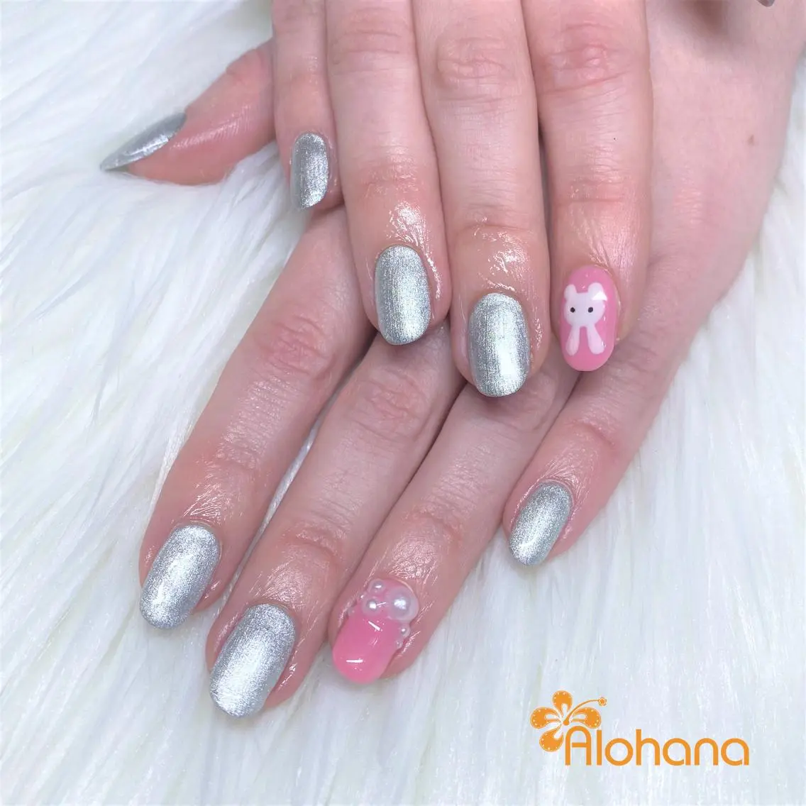 ネイル ハンドネイル Alohana Minaのネイルデザイン