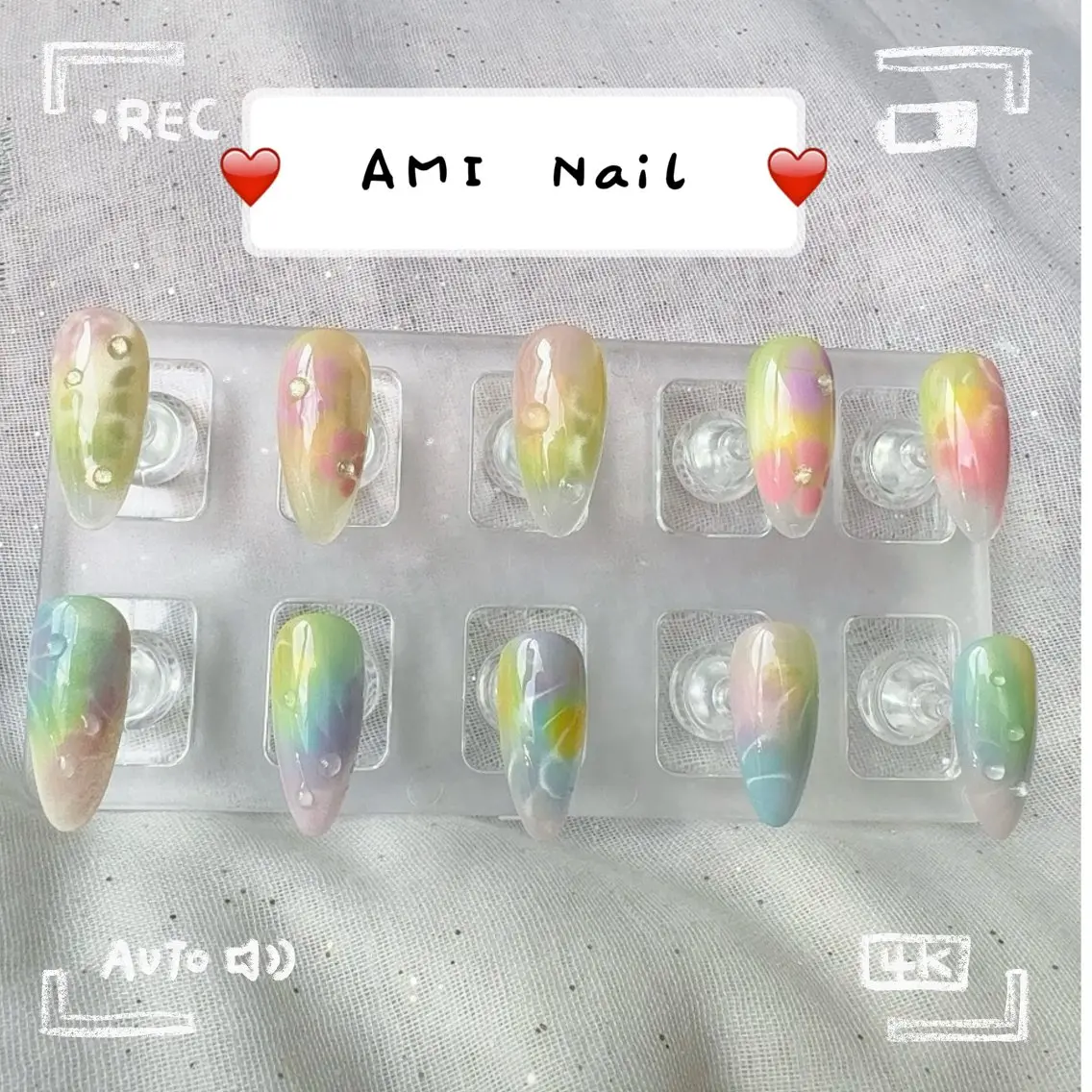 ミディアム AMI Nailsalonのネイルデザイン
