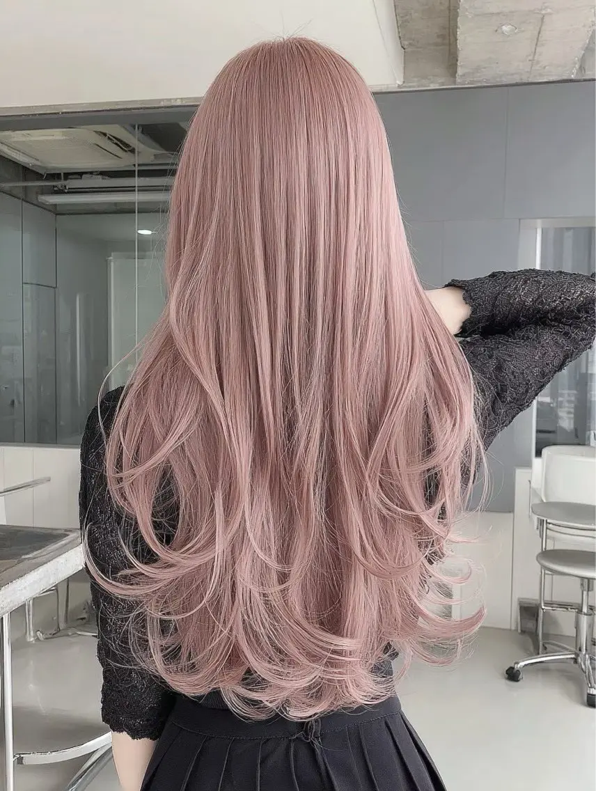 ロング ヘアカラー トリートメント 🎨ハイトーン ブリーチ✨RYUKIのヘアスタイル