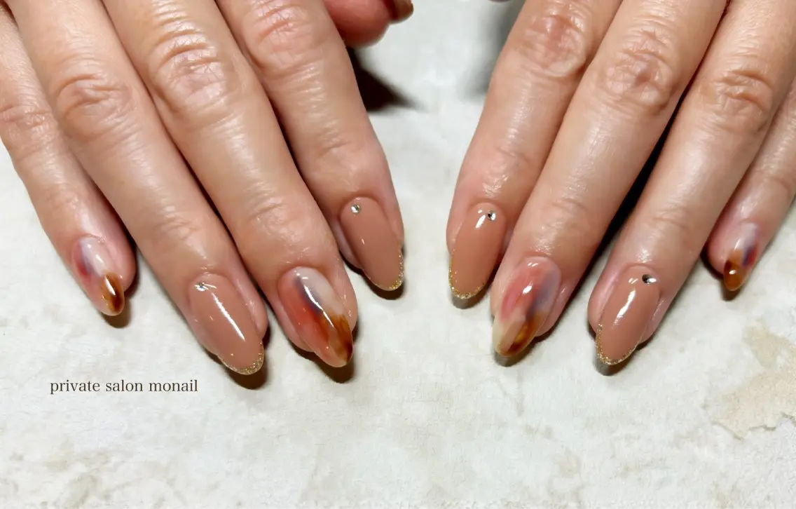 ネイル ハンドネイル nail salon monailのネイルデザイン