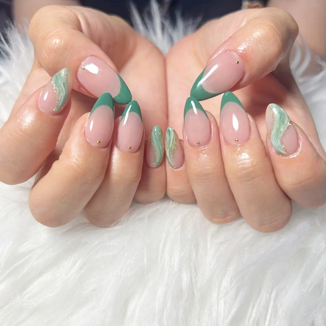 💚持ち込みデザインMプラン💚(フットも可)の写真