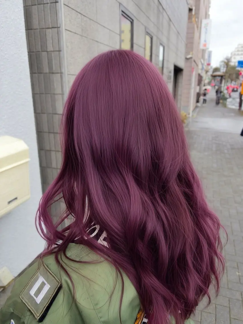 ロング カラー 🍒暖色カラー/ 似合わせりゅーき🍒のヘアスタイル