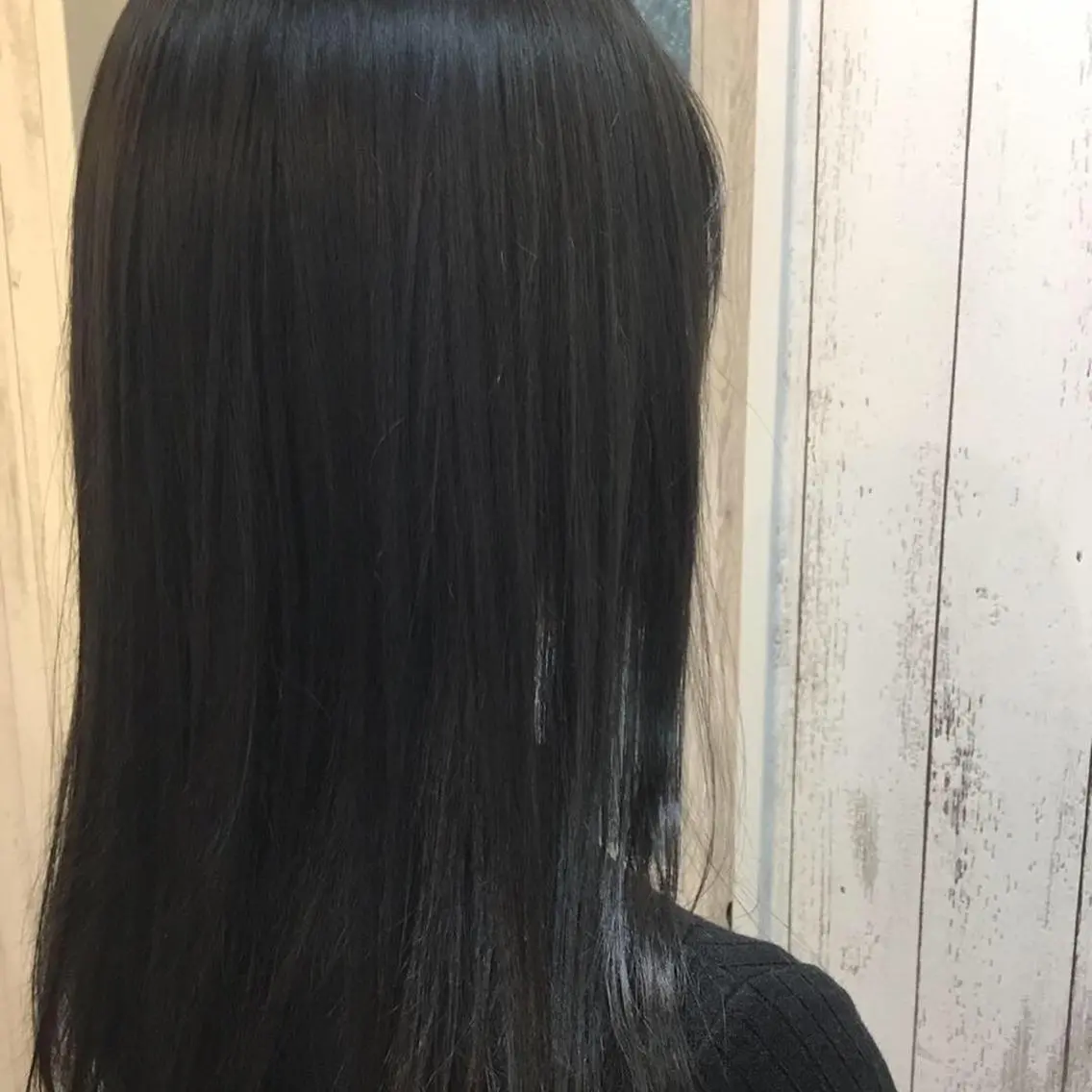 セミロング カラー パーマ embrace エンブレイスのヘアスタイル