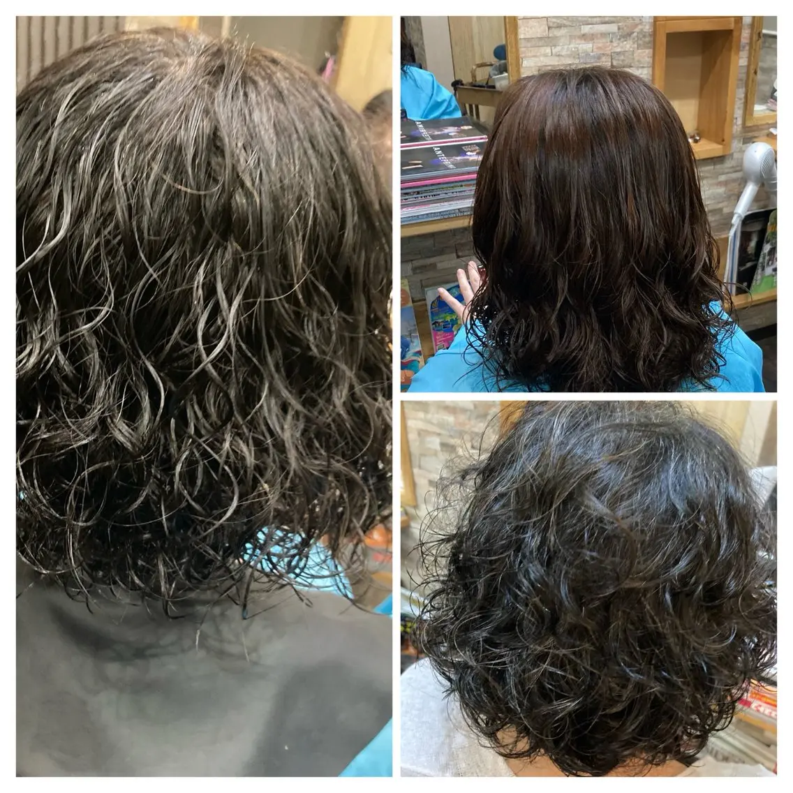 パーマ さろん どぷてぃのヘアスタイル